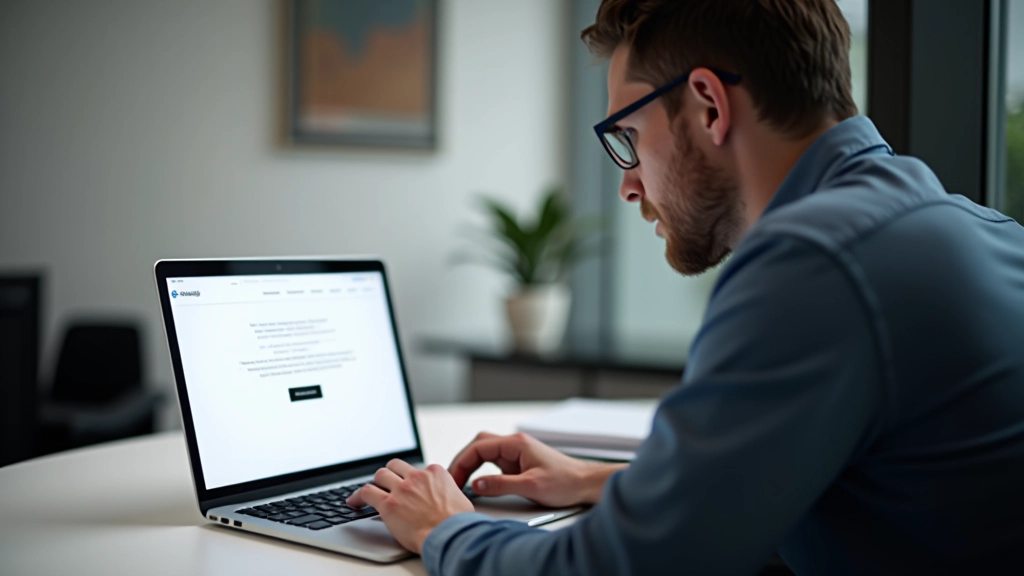 Designer analisando wireframe de landing page com foco em posicionamento de botões CTA